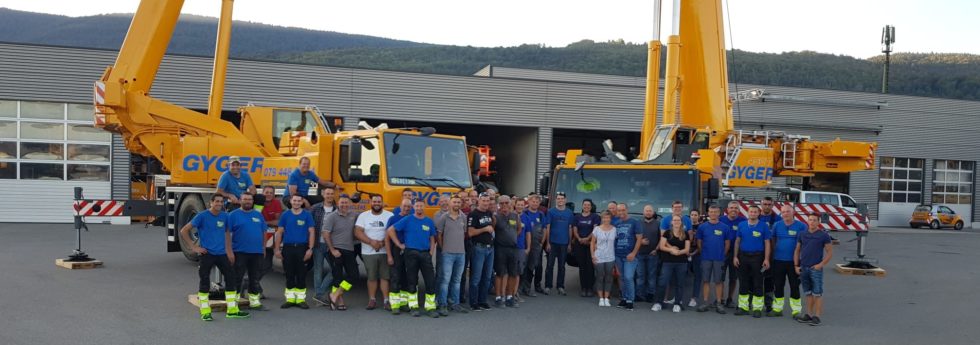 Notre team - Gyger Levages