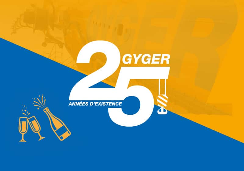 Portes ouvertes – 1,2,3 Septembre 2023 – 25 ans de Gyger