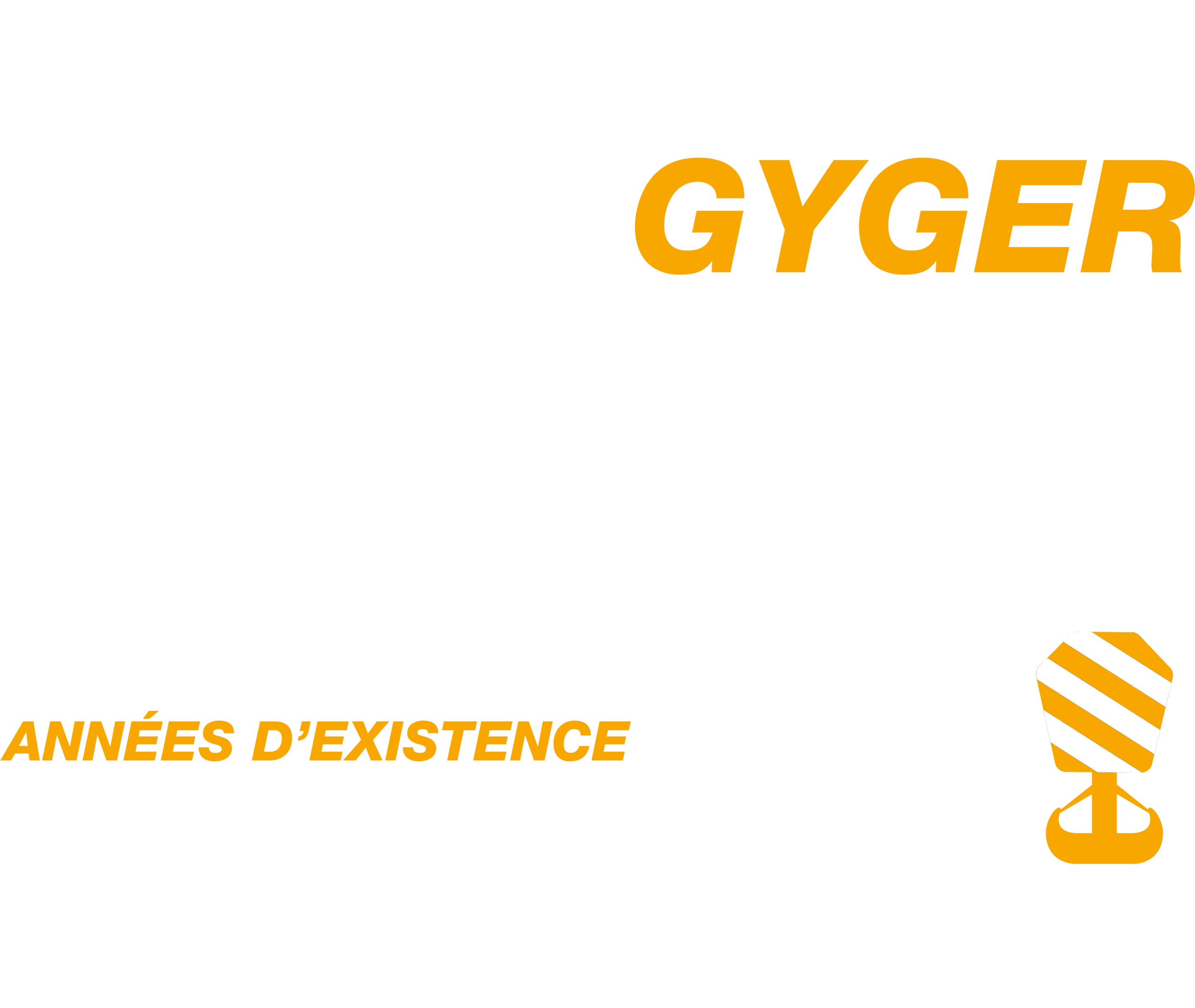 gyger_logo_25ans_jaune_bleu